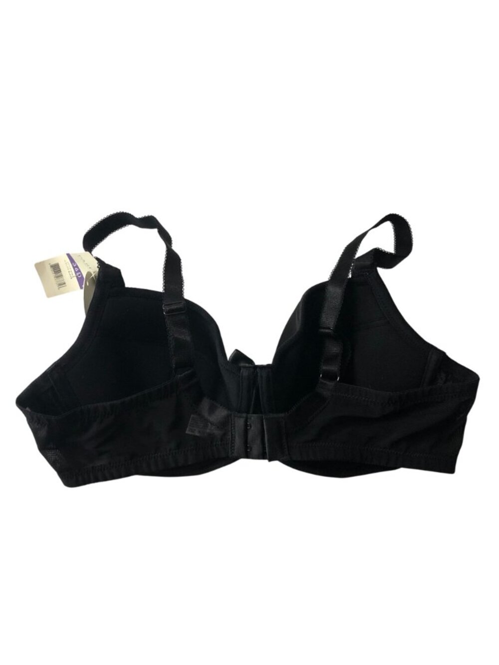 Parfait Charlotte Underwire Full Bust Padded Bra Black Three-Part Cups 36D - Picture 2 of 4